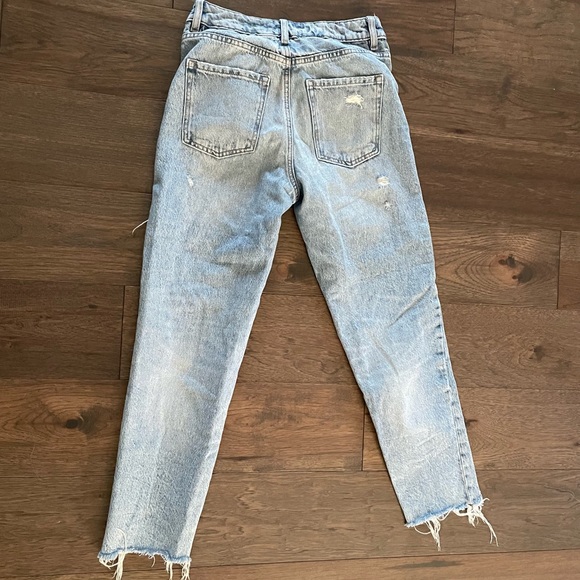 Womens Mom Garage ripped jeans - Picture 2 of 6